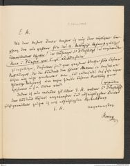 k.k. naturhistorisches Hofmuseum, Intendanzakten 1885-1896 (Hauer), Aktenzahl Z.346.a/1888, Seite 1